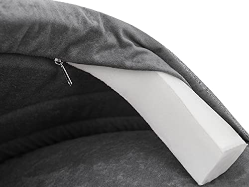 PillowPrim Hundehöhle Grau, R2: 90 x 60 cm - 6