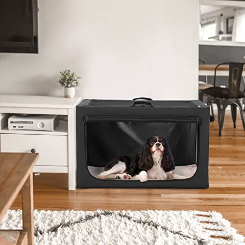 Petsfit Faltbare Hundetransportbox mit Fleece Matte - 6