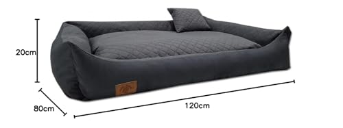 Odolplusz XXL – Hundebett – Hundekissen – Hundesofa mit Wendekissen - 9